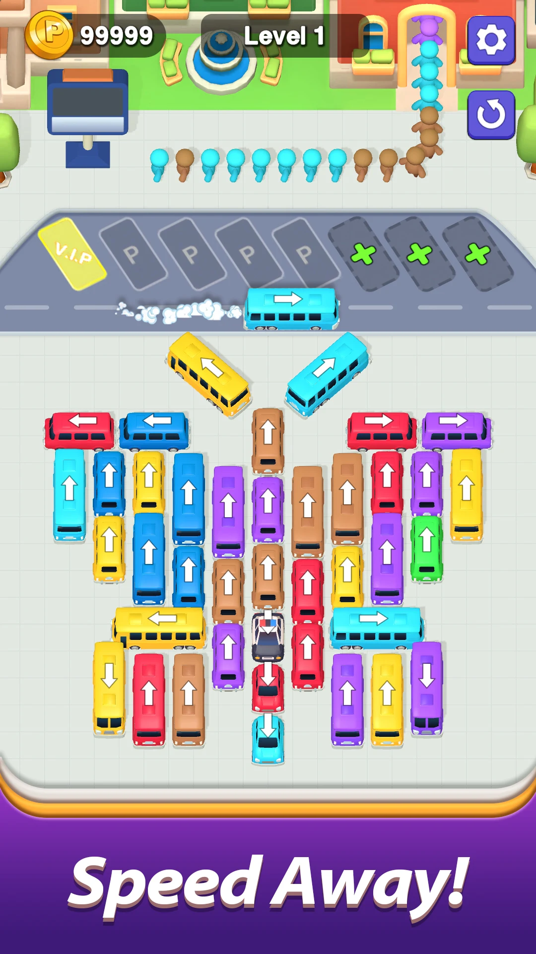 Car Sort Escape: Parking Jam screenshot